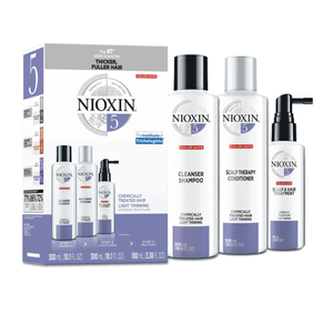 Kit System 5 for Bleached / Chemically Treated Hair with Light Thinning
