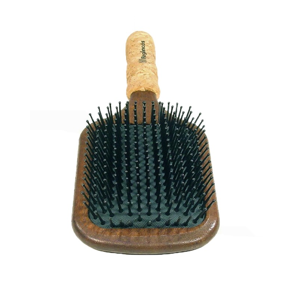 Wood Cork Paddle Brush #11629
